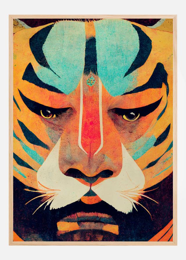 Bildverkstad Strong Tiger Poster