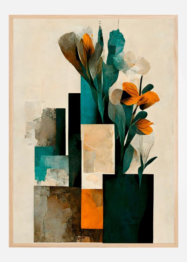 Bildverkstad Abstract Arrangement Poster