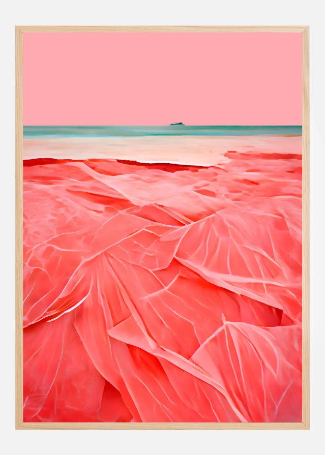 Bildverkstad Coral Beach Poster