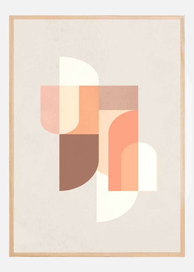 Bildverkstad Retro Geometric III Poster