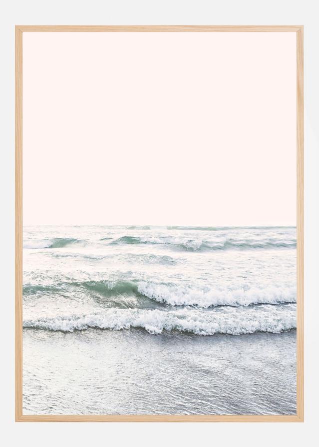 Bildverkstad Blush Ocean Poster