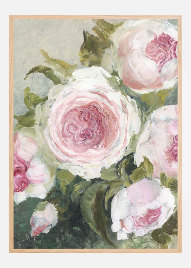 Bildverkstad Freyia painterly florals Poster