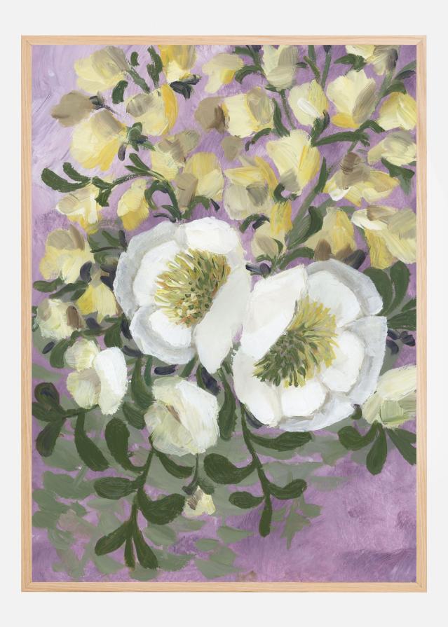 Bildverkstad Raelynna painterly florals Poster