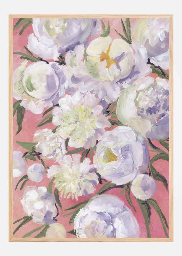 Bildverkstad Kinsly painterly bouquet Poster