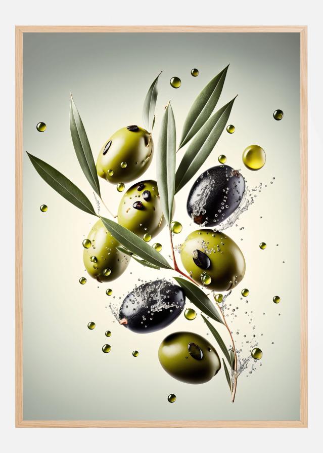 Bildverkstad Fresh Olives Poster