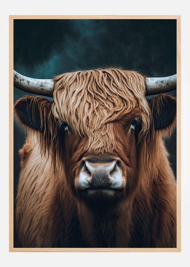 Bildverkstad Highland Cow Poster