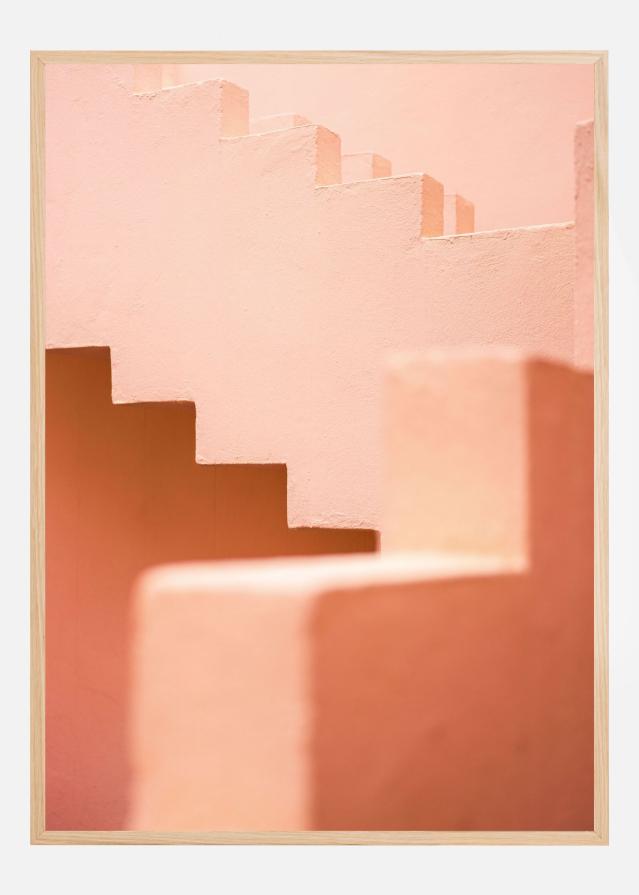 Bildverkstad La Muralla Roja Pink Poster