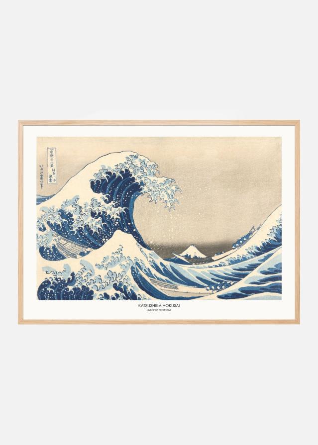 Bildverkstad Under The Great Wave Poster