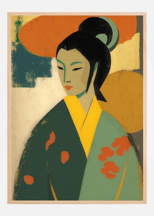 Bildverkstad Geisha Poster