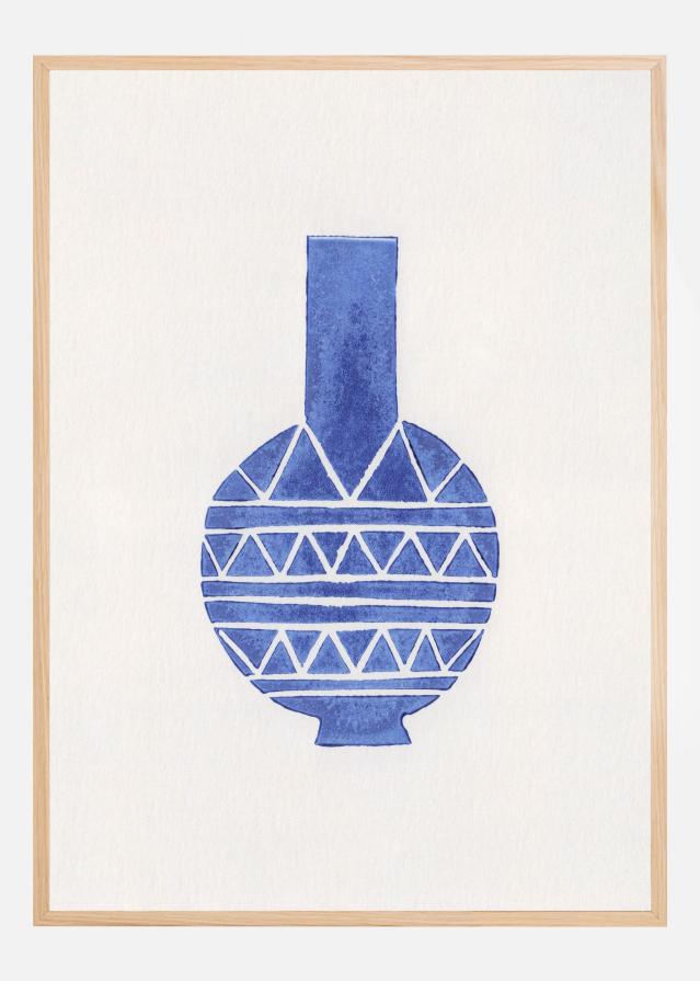 Bildverkstad Linocut Vase #8 Poster