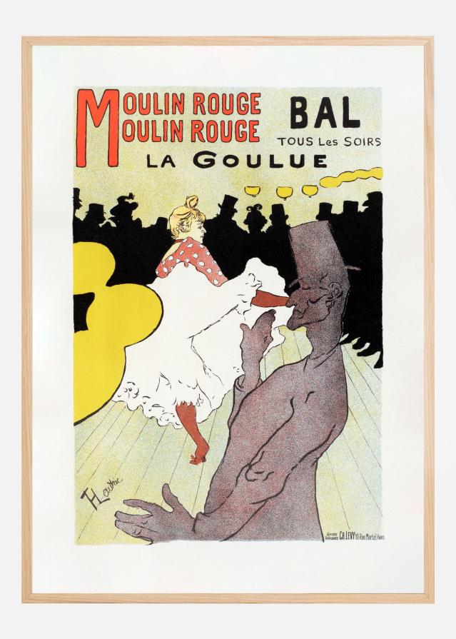 Bildverkstad Affiche Pour Le Moulin Rouge la Goulue (1898 Poster