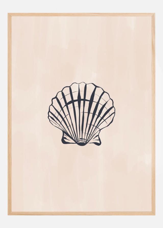 Bildverkstad Seashell Poster