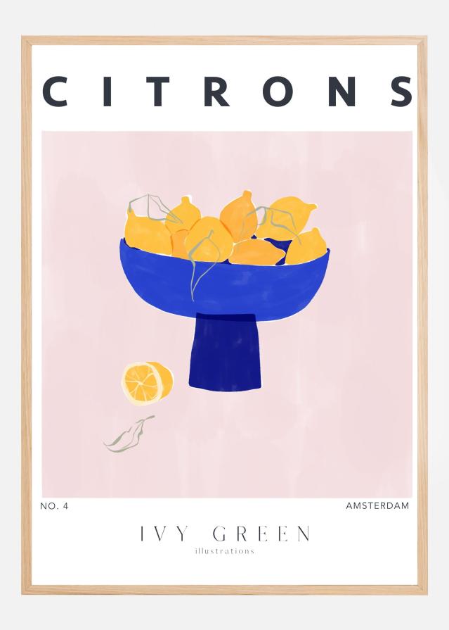 Bildverkstad Lemons Poster