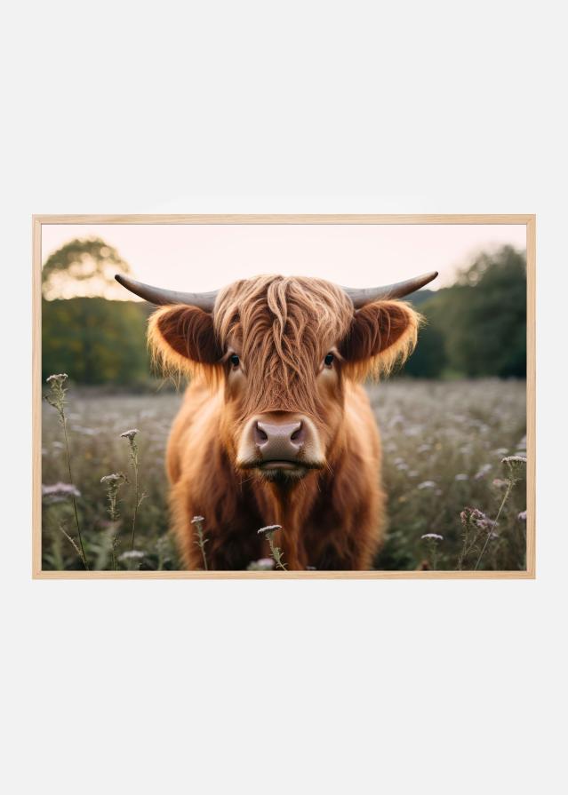 Bildverkstad Highland Cow Poster