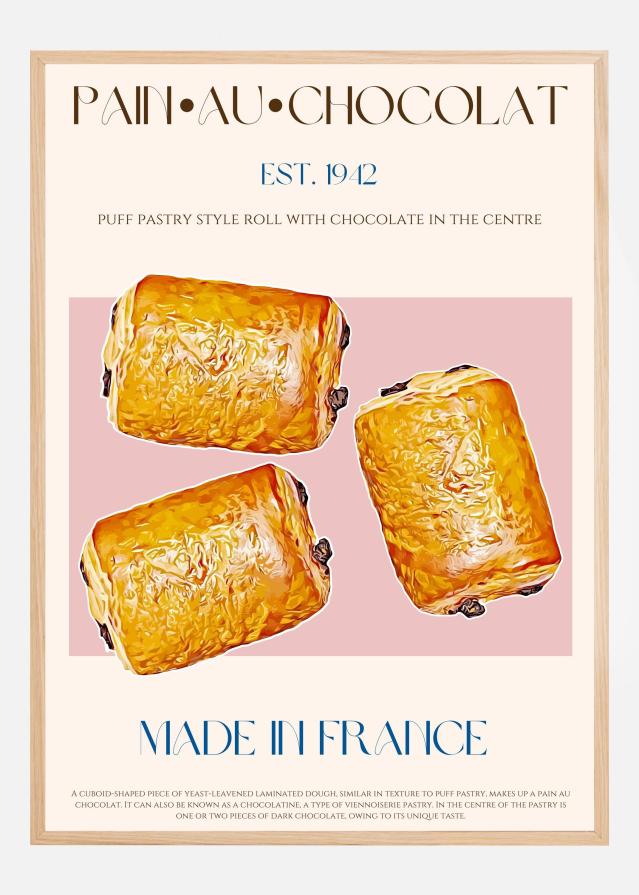 Bildverkstad Pain Au Chocolat Print Poster