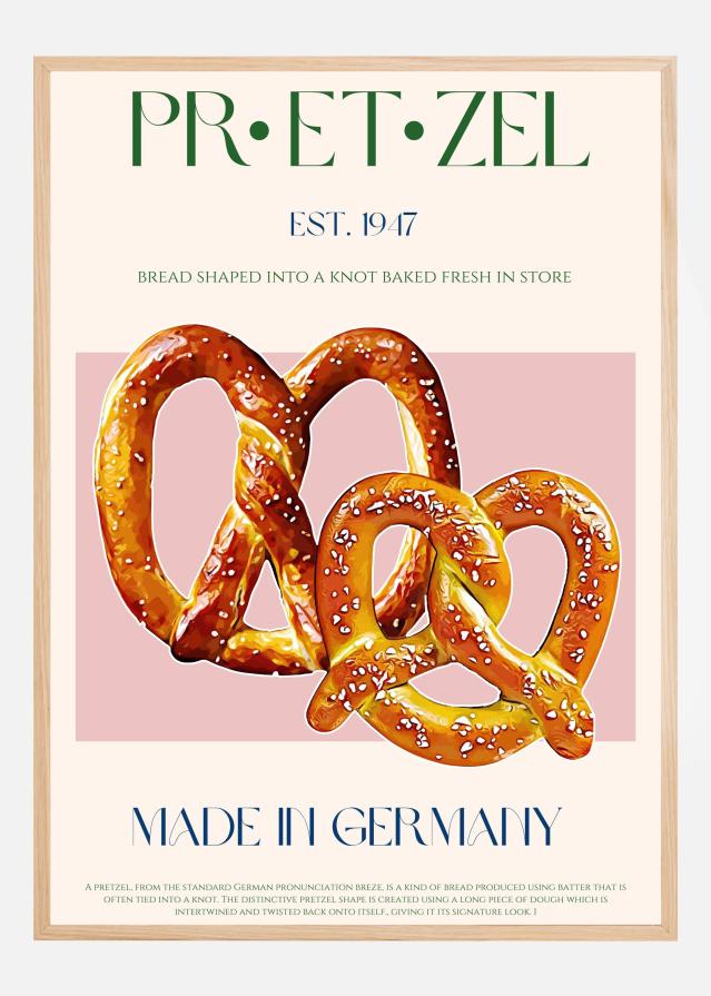 Bildverkstad Pretzel Print Poster