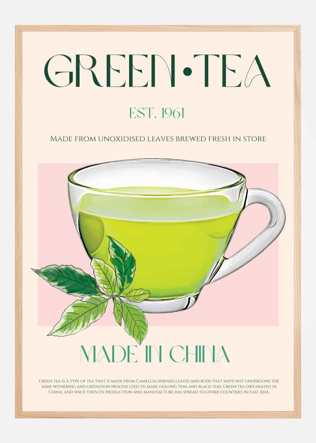 Bildverkstad Green Tea Poster