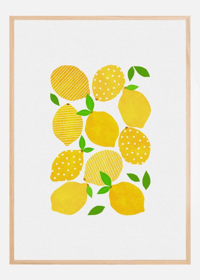 Bildverkstad Lemon Crowd Poster