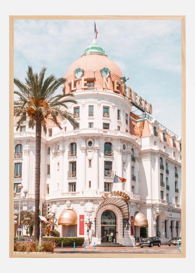 Bildverkstad French Riviera Building Poster