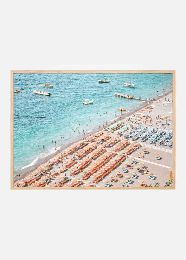 Bildverkstad Positano Beach Poster