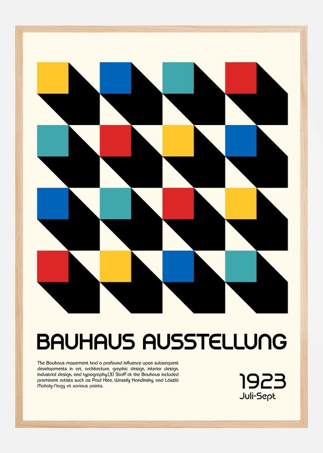 Bildverkstad Bauhaus Ausstellung Poster