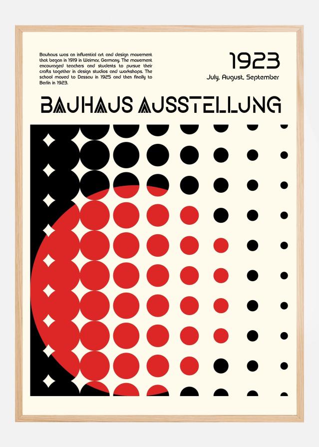 Bildverkstad Bauhaus Ausstellung Poster