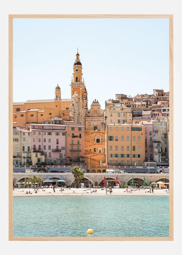 Bildverkstad Skyline of Menton Poster