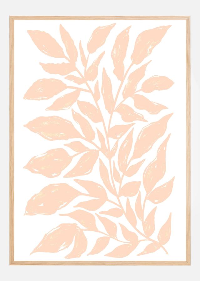 Bildverkstad Peach Plant Poster