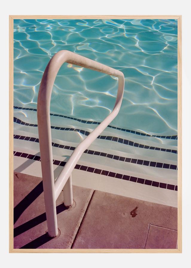 Bildverkstad Palm Springs Pool Day Poster