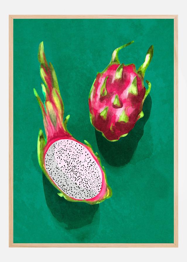 Bildverkstad Dragonfruit Poster