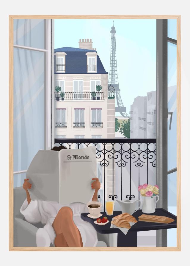 Bildverkstad Paris Balcony Poster