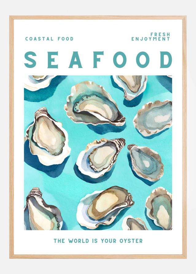 Bildverkstad Seafood Poster