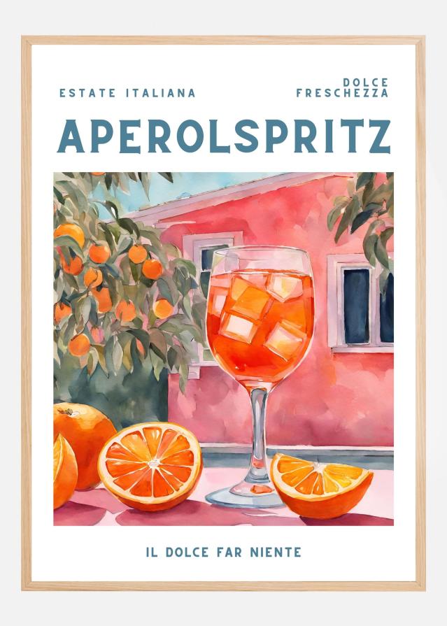 Bildverkstad Aperol Spritz Poster