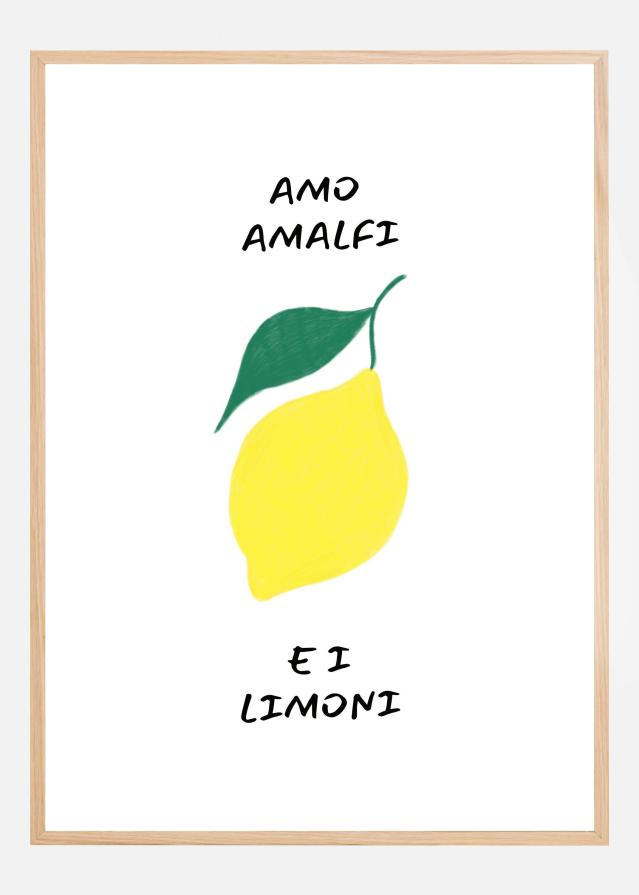 Bildverkstad Amo Amalfi Poster