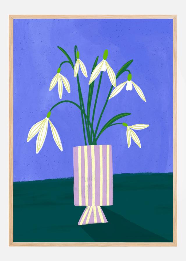 Bildverkstad Snowdrops Poster