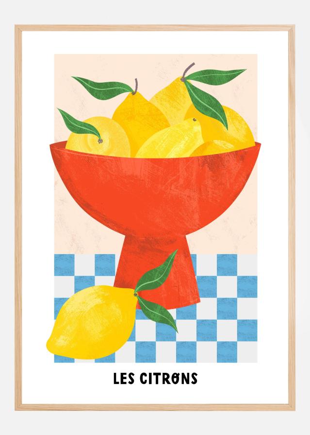 Bildverkstad Les Citrons Poster