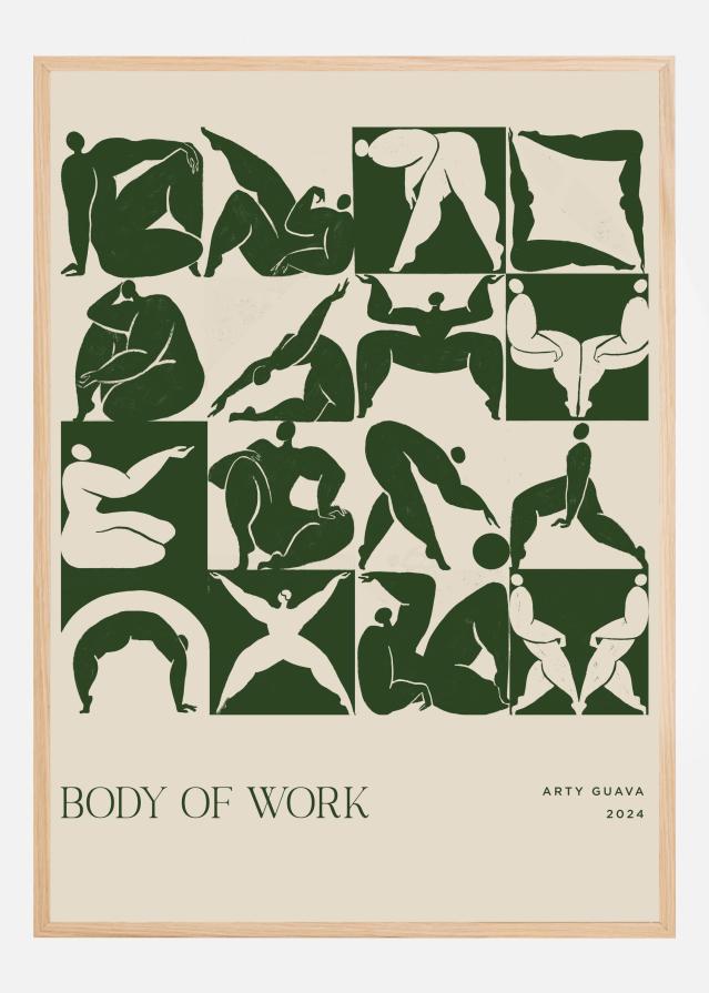 Bildverkstad Body of Work (forest) Poster