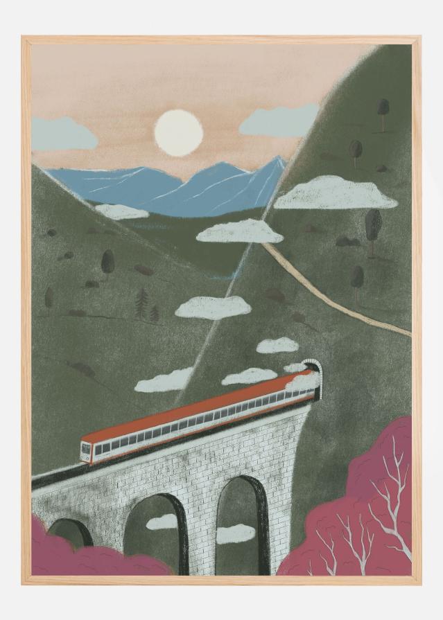 Bildverkstad Train Poster