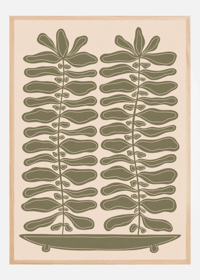 Bildverkstad One Hundred Leaved Plant #23 Poster