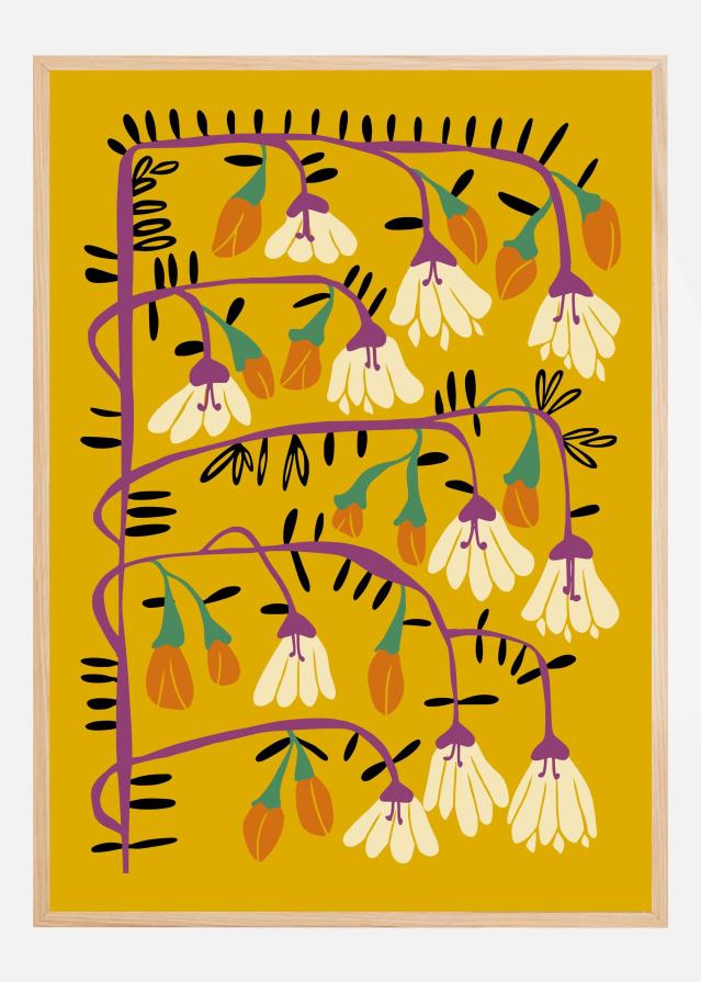 Bildverkstad Matisse expression serenity yellow Poster