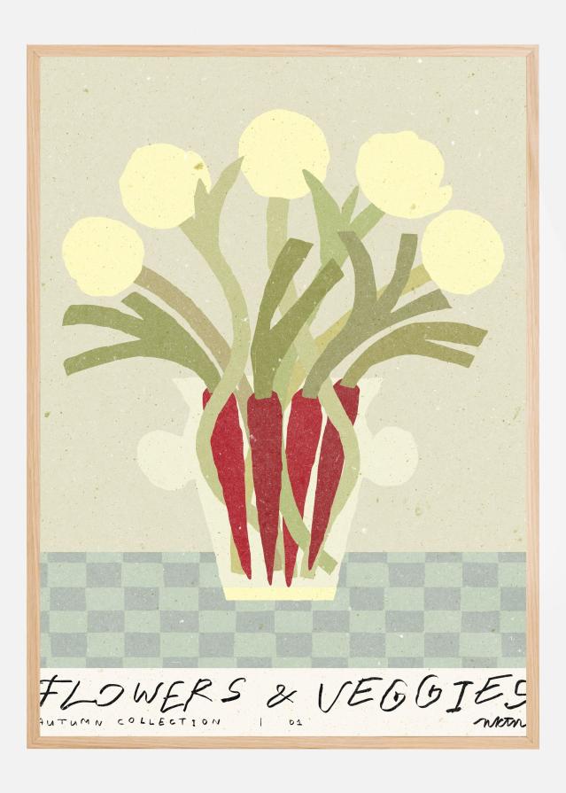 Bildverkstad Flowers a Veggies 01 Poster