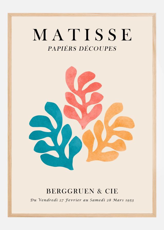 Bildverkstad Matisse floral 3 Poster