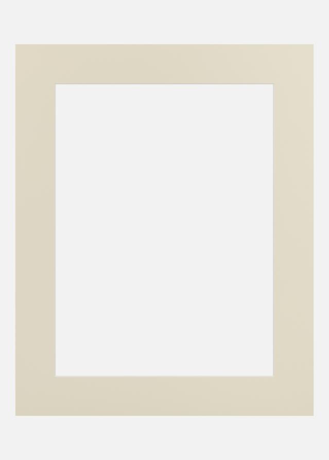 Jämtlands Ramfabrik Passepartout Half & Half (Witte kern) A4 21x29,7 cm (14x19)