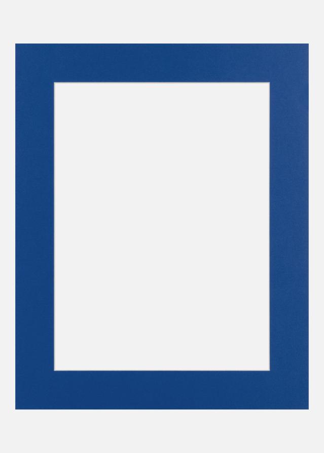 Jämtlands Ramfabrik Passepartout Blue Wave (Witte kern) 60x80 cm (49x69)