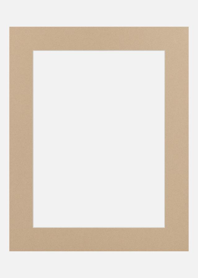 Jämtlands Ramfabrik Passepartout Sandpaper (Witte kern) 40x50 cm (28,7x41 - A3)