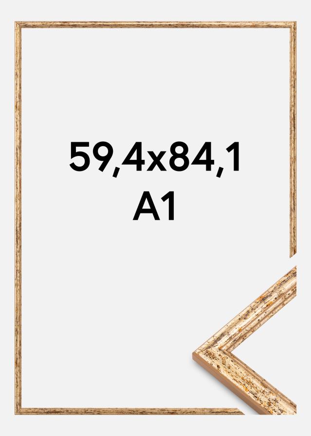 Jämtlands Ramfabrik Kader Claudia Acrylglas Zilver 59,4x84,1 cm (A1)