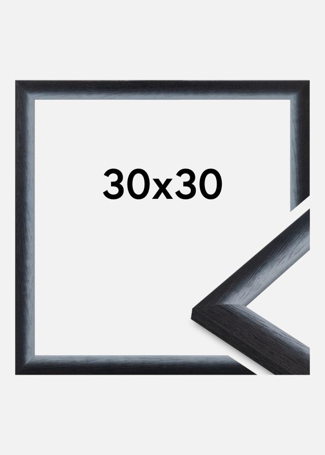 Jämtlands Ramfabrik Kader Cornwall Acrylglas Zwart 30x30 cm