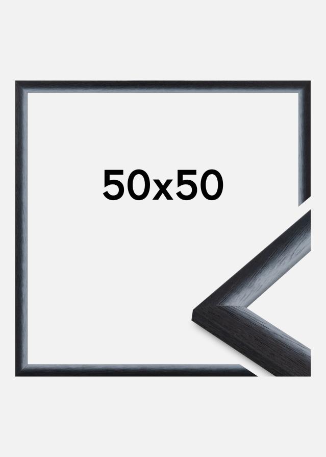 Jämtlands Ramfabrik Kader Cornwall Acrylglas Zwart 50x50 cm