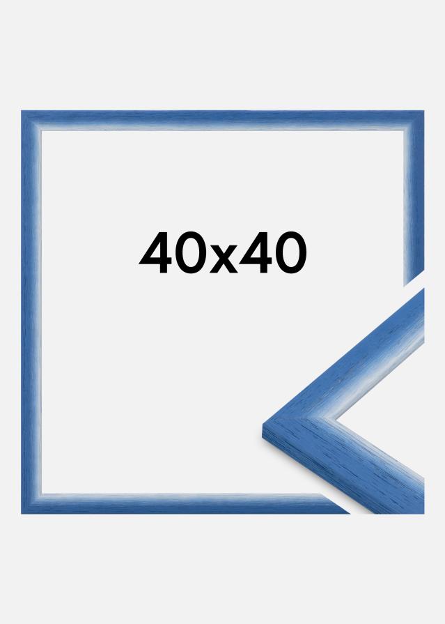 Jämtlands Ramfabrik Kader Cornwall Acrylglas Blauw 40x40 cm