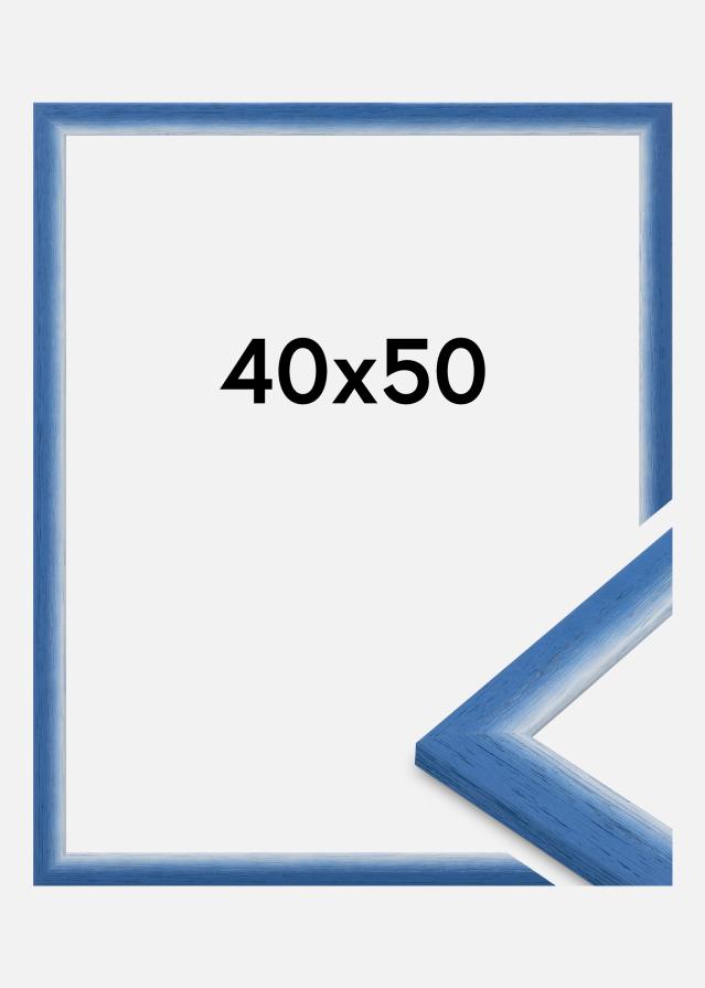 Jämtlands Ramfabrik Kader Cornwall Acrylglas Blauw 40x50 cm